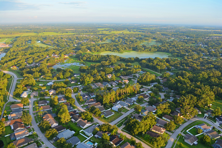 Panoramic Image of Zephyrhills, Florida